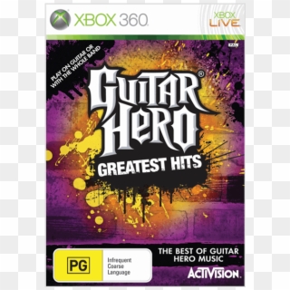 Guitar Hero Greatest Hits Game Disc - Guitar Hero Smash Hits Xbox 360, HD Png Download