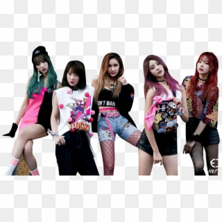 #exid #hani #hyelin #le #jeonghwa #solji #kpop #korean - Hot Pink Exid, HD Png Download