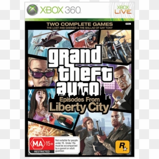 Grand Theft Auto - Gta 4 Episodes From Liberty City Pc, HD Png Download