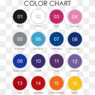 Sticker Color Chart - Circle, HD Png Download