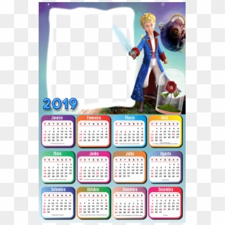 Molduras Calendário 2019 Personagens De Desenho Animado - Calendario 2019 Pj Masks, HD Png Download