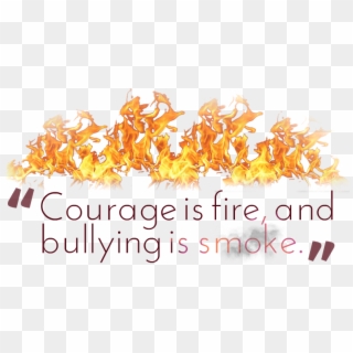 Courage Quotes Png Transparent Image - Chispas De Fuego Png, Png Download