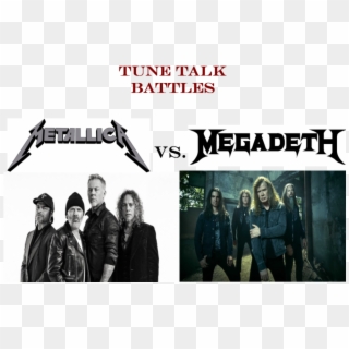 Tune Talk Battles - Metallica Vs Megadeth, HD Png Download