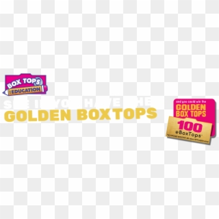 Aug 31, 2017 @ - Box Tops For Education Clip, HD Png Download