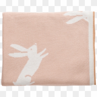 Jack Rabbit Cotton Knit Cot Blanket - Leather, HD Png Download