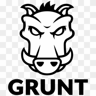 Grunt Logo Black And White - Grunt Logo Png, Transparent Png