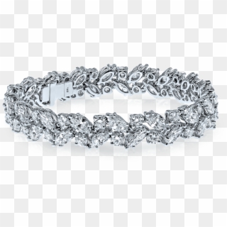 Bracelets - Diamond Leaf Ring, HD Png Download