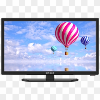 Led Tv Images Png - Hot Air Balloon In The Sky, Transparent Png