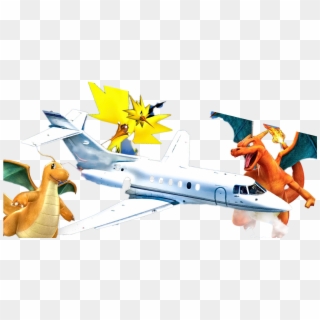 Filterpokemon Attack Plane - Business Jet, HD Png Download