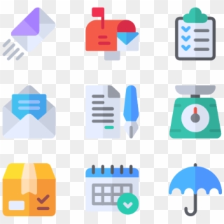 Post Office - Postal Office Icons, HD Png Download