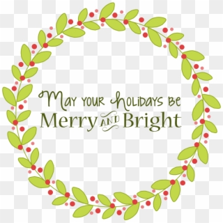 Jpg Library Download Bright - Merry And Bright Christmas, HD Png Download