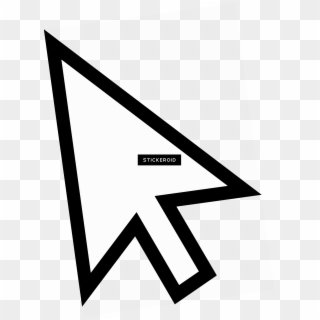White Mouse Cursor Arrow By Qubodup - Pointer, HD Png Download
