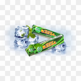 Crazy Babol Slider Mint K - Russian Candy, HD Png Download