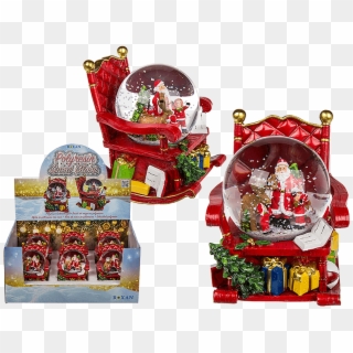 Polyresin Snow Globe - Christmas Day, HD Png Download