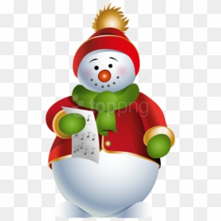 Free Png Snowman Transparent Png - Transparent Background Translucent Christmas Clipart, Png Download