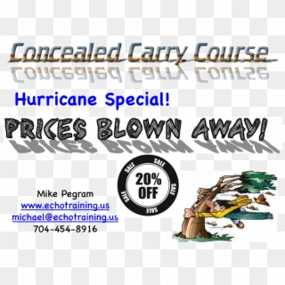 Hurricane Special Discount Only $64 - Poster, HD Png Download