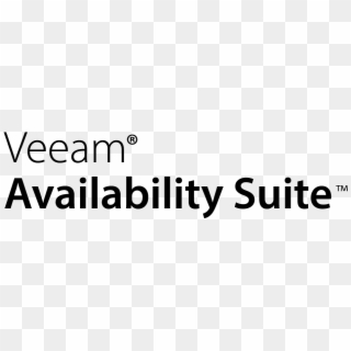 Veeam Logo Black Keyword Data - Veeam Availability Suite Png, Transparent Png