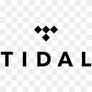 Right Click To Free Download This Logo Of The Tidal - Black And White Tidal, HD Png Download