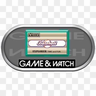 Game & Watch Silver Ring Clear Game Logo Set, Credit - Game & Watch, HD Png Download