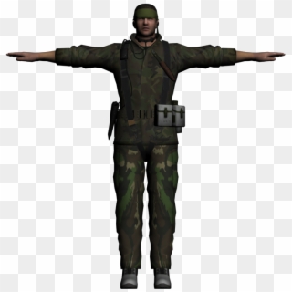 Chars Recreated For Gta Sa, Then Provide A Pic Or A - Soldier, HD Png Download