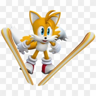 Wintergames Tails - Mario And Sonic At The Olympic Winter Games Tails, HD Png Download