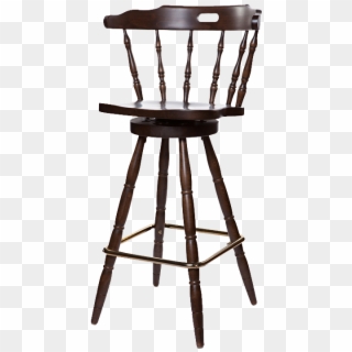 First Mates Barstool 206 Solid Wood Seat Download - Bar Stool, HD Png Download