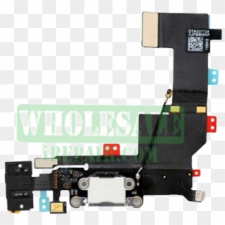 Charge Port And Hf Jack - Iphone 5se Charging Port, HD Png Download