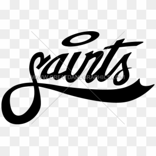 Vector Halo Saints - Saints Logo With Halo, HD Png Download