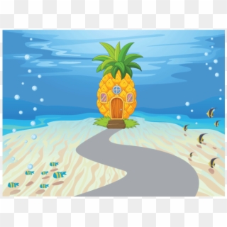 Spongebob Pineapple House Lookalike Wheelchair Costume - Spongebob Pineapple Costume, HD Png Download