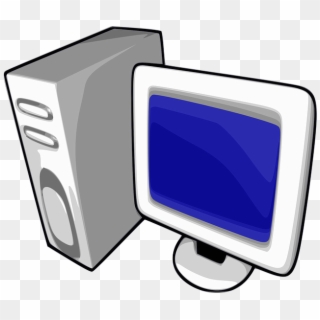 Pc Clipart Windows Computer - Copyright Free Images Computer, HD Png Download