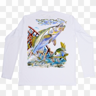 Dry Fit Shirt With Snook - Snook Ambush, HD Png Download - 1024x1024 ...