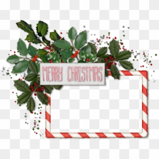 Christmas Frame Png Images Merry Clipart Free - Frame Merry Christmas Photo Template, Transparent Png