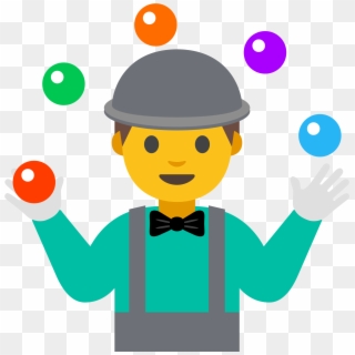 Juggling Emoji , Png Download - Emoji Giocoliere, Transparent Png