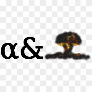 Logo Bomb Mushroom Cloud Nuclear Others Brand - Calligraphy, HD Png Download
