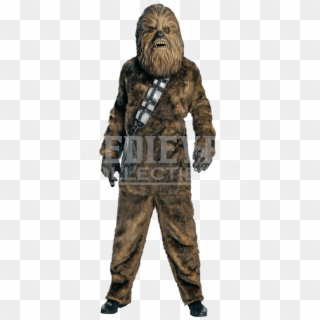 Deluxe Adult Chewbacca Costume - תחפושות חיילים לילדים, HD Png Download