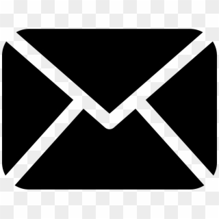 Mail Black Envelope Symbol Svg Png Icon Free Download - Black Email Icon Png, Transparent Png