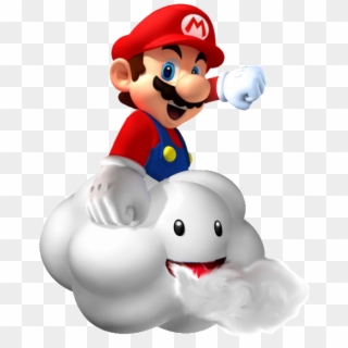 Wind Cloud - Mario Bros, HD Png Download