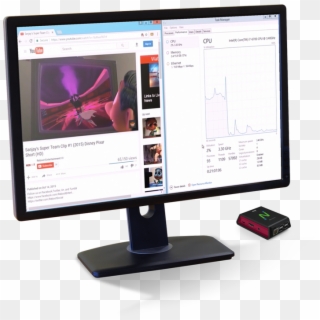 Multimedia Enhancement Through Ncomputing Vcast Streaming - Ncomputing Rx300, HD Png Download