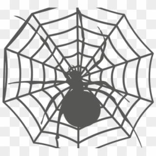Cartoon Circular Spider Web, HD Png Download