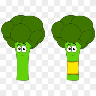 Broccoli Clipart Draw Something - Cartoon, HD Png Download