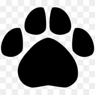 File - Animal Footprint - Svg - Cub Scout Tiger Paw, HD Png Download