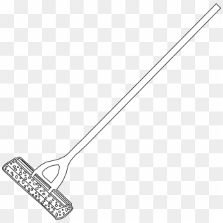 Mop, Cleaning, Broom, Sweeping, Household, Tool, Clean - Mop Drawing, HD Png Download