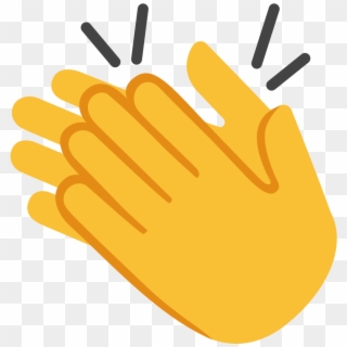 Fileemoji Uff Svg Wikimedia Commons - Clapping Hands, HD Png Download