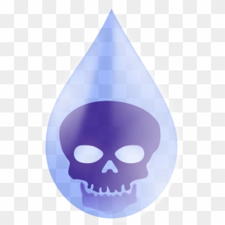 Water Drop Clipart Png - Drop Of Poison Cartoon, Transparent Png