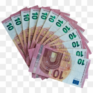 Bill,banknote - Euro Cash Png, Transparent Png