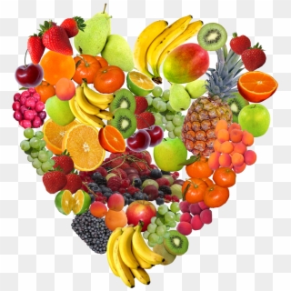 Download Heart Fruit Png Transparent Image - Heart Fruits And Vegetables, Png Download