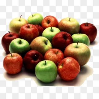 Red Apple Fruits Png Transparent Images Clipart Icons - Mixed Apples, Png Download