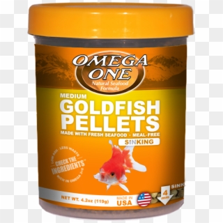 Goldfish Pellets - Sinking - Omega One, HD Png Download