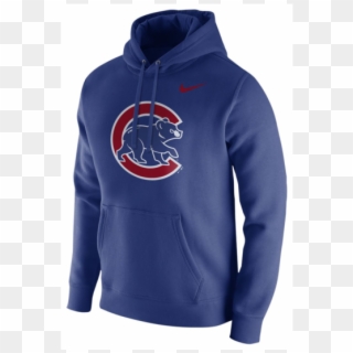 Nike Mlb Chicago Cubs Club Fleece Logo Pullover Hoodie - University Of Tennessee Chattanooga Hoodie, HD Png Download