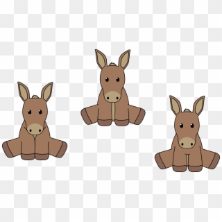 Image - Donkeys Clipart, HD Png Download